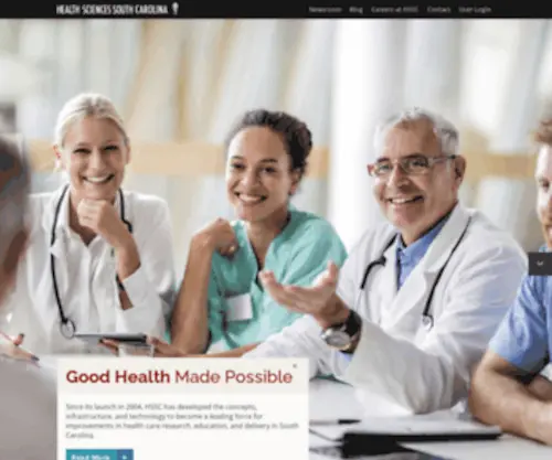 Healthsciencessc.org(Health Sciences South Carolina) Screenshot