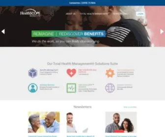 Healthscopebenefits.com(HealthSCOPE Benefits) Screenshot