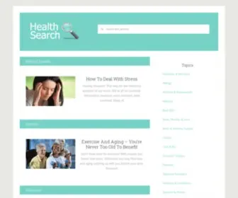 Healthsearchonline.com(Health Search Online) Screenshot