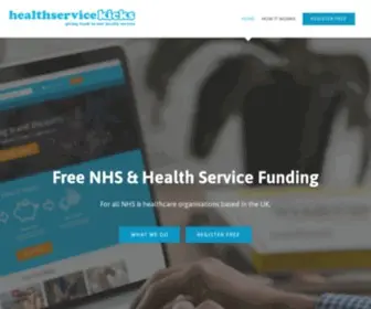 Healthservicekicks.com(NHS Discounts & Donations) Screenshot