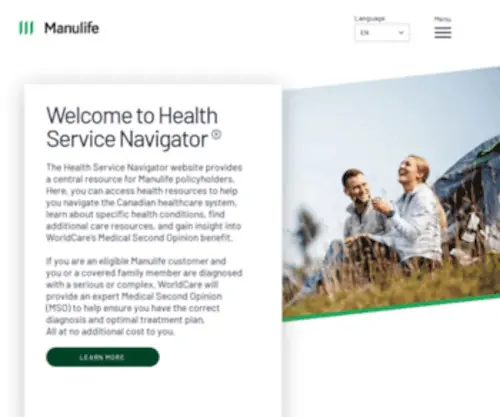 Healthservicenavigator.com(Health Service Navigator) Screenshot