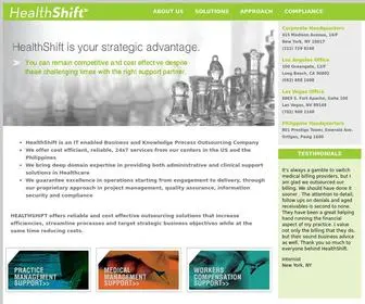 HealthshiftGlobal.com(Health Shift) Screenshot