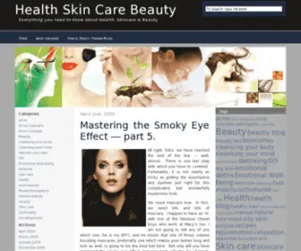 Healthskincarebeauty.com Screenshot