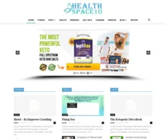 Healthspace10.com(Home) Screenshot