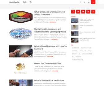 Healthspatip.com(Healthspatip) Screenshot