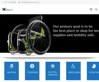 Healthstaruae.com(Health Star Medical Equipment) Screenshot
