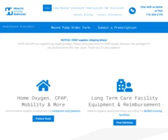 Healthsys.net(Health System Services) Screenshot