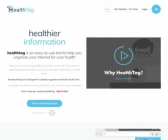 Healthtag.com(Healthier information) Screenshot