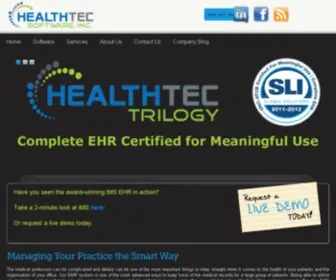 Healthtec-Software.com(HealthTec Software) Screenshot