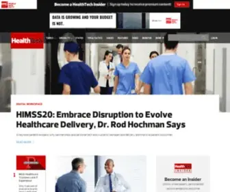 Healthtechmagazine.net(Healthcare Technology News & Trends) Screenshot