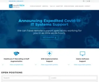 Healthtechresourcesinc.com(EPIC EHR) Screenshot