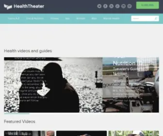 Healththeater.com(Your video source for health and wellness) Screenshot