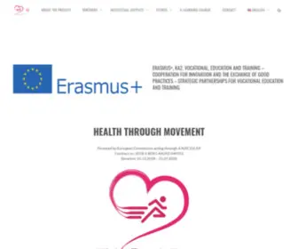 Healththroughmovement.eu(Health Through Movement) Screenshot