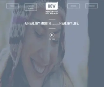 Healththroughoralwellness.com(Healththroughoralwellness) Screenshot
