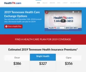 Healthtn.com(Local Source For Tennessee Health Care) Screenshot