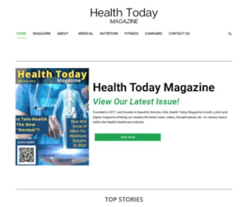 Healthtodaymagazine.com(Health Today Magazine) Screenshot