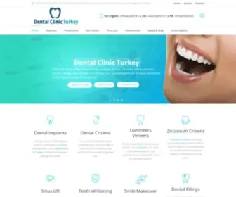 Healthtourismantalya.com(Dental Clinic Turkey) Screenshot