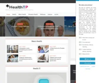 Healthtp.com(Making a healthy lifestyle easy) Screenshot
