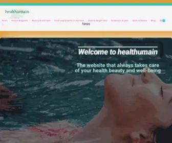 Healthumain.com(NEWS) Screenshot