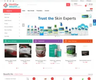 Healthurwealth.in(Healthurwealth) Screenshot