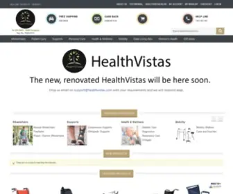 Healthvistas.com(Health Vistas) Screenshot
