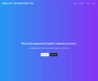 Healthwarriorsrx.com(Health Warriors Rx) Screenshot