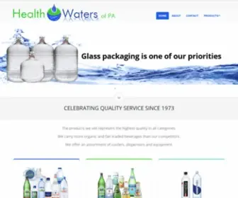 Healthwaters.com(Health Waters) Screenshot