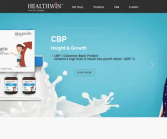 Healthwin.co.nz(Healthwin) Screenshot