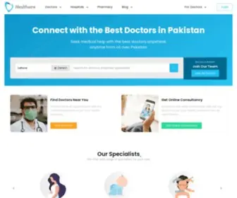 Healthwire.pk(Connecting Healthcare) Screenshot