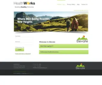 Healthworksdata.com(HealthWorks) Screenshot