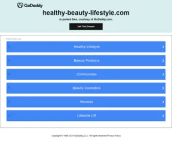 Healthy-Beauty-Lifestyle.com(Healthy Beauty Lifestyle) Screenshot