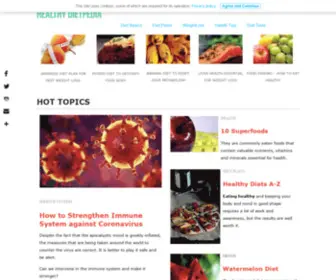 Healthy-Dietpedia.com(Explore the best healthy diet plan collection) Screenshot