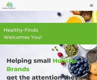 Healthy-Finds.com(Healthy Finds) Screenshot