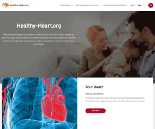 Healthy-Heart.org(Prevention of Cardiovascular Disease) Screenshot