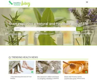 Healthy-Holistic-Living.com(Healthy Holistic Living) Screenshot