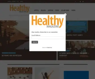 Healthy-Magazines.com(Healthy Magazine) Screenshot