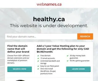 Healthy.ca(healthy) Screenshot