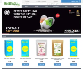 Healthy2U.co.uk(Your No.1 Stop for Natural Remedies) Screenshot