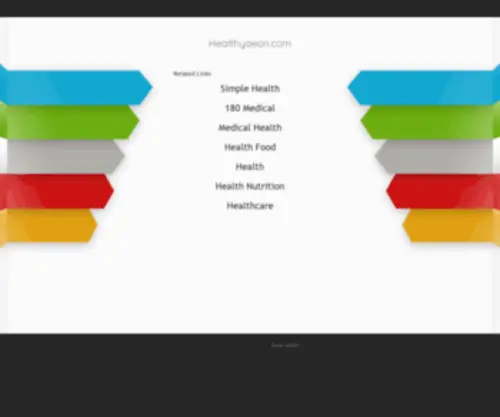 Healthyaeon.com(HealthyAeon) Screenshot