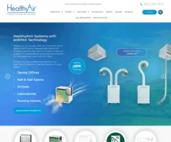 Healthyair.com(HealthyAir®) Screenshot