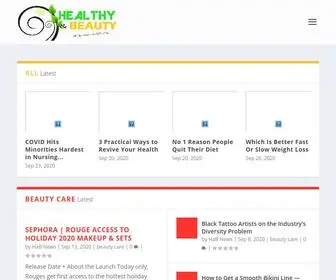 Healthyandbeautynews.com(Healthy and Beauty News) Screenshot