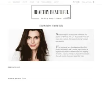 Healthybeautiful.com(The Best of Beauty & Skincare) Screenshot