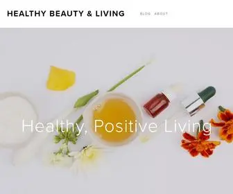 Healthybeautyandliving.com(Healthy Beauty &amp; Living) Screenshot