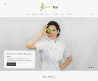 Healthybitez.com(Healthy Bitez by Maru) Screenshot