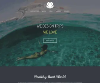 HealthyboatWorld.com(Healthy Boat World) Screenshot