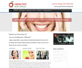 Healthybodydental.com(Healthy Body Dental) Screenshot