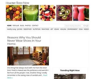Healthybodynow.net(Healthy Body Now) Screenshot