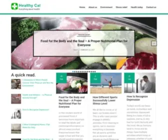 Healthycal.org(Everything about health) Screenshot