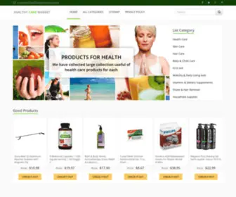 Healthycaremarket.com(Healthycaremarket) Screenshot