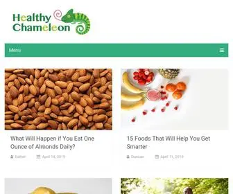 Healthychameleon.com(Healthy Chameleon) Screenshot